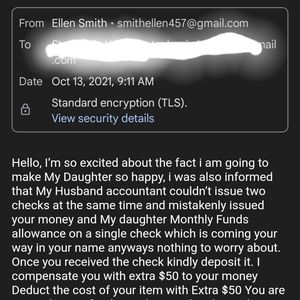 Add this to the list of scammers...